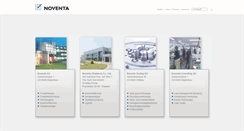 Desktop Screenshot of noventa.com